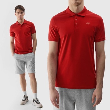 МУЖСКАЯ СПОРТИВНАЯ ФУТБОЛКА ПОЛО 4F SS24