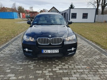 BMW X6 E71 Crossover xDrive50i 407KM 2008 BMW X6 4.4biturbo Full Opcja Alu20 Komforty Kamera, zdjęcie 4