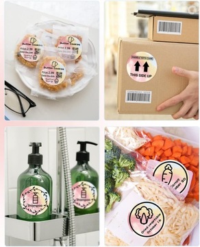 Этикетки для принтера Phomemo M110 M120 M200 M220 M221, самоклеящиеся 50х50мм