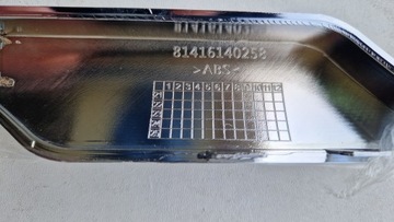 Манекен гриля с хромированной полосой man tgx tg3 81416140257