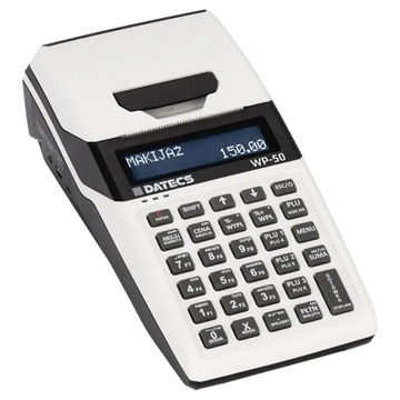 Kasa fiskalna online Datecs WP-50 Wifi biało-czarny