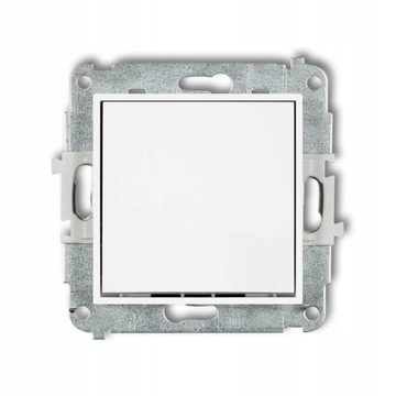 Łącznik pojedynczy Biały połysk Karlik MINI - MWP-1