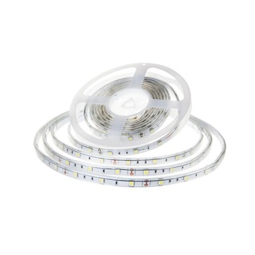 Taśma LED 12V Zimna 6400K 4,8W IP65 5m SMD5050