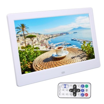 Цифровая фоторамка HD 10,1 дюйма с разрешением 1024x600 пикселей