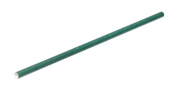 Słomki Papierowe zielony ciemny 200x6 mm box