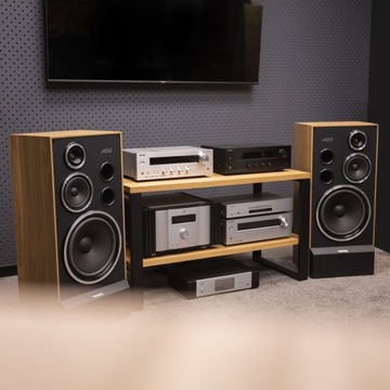 Колонки Tonsil Altus 300 + ресивер YAMAHA MusicCast R-N600A Черный