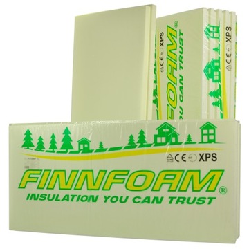 Styrodur 12cm XPS FINNFOAM płyty frez 2,17m2 nie styropian 100% recykling