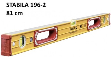 Poziomica z uchwytami STABILA Typ 196-2 81 cm