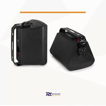 Комплект активных 4-дюймовых мультирум-колонок Wi-Fi BT, 2 колонки Power Dynamics