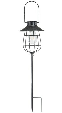 LAMPION PINNE SOLARNY OGRODOWY do wbicia w ziemię