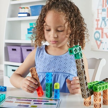 Learning Resources MathLink Cubes Early Maths Activity Set, Ages 5+, Early