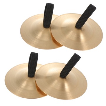 ORFF MIEDZIANE TALERZE INSTRUMENTY DLA DZIECI MINI FINGER