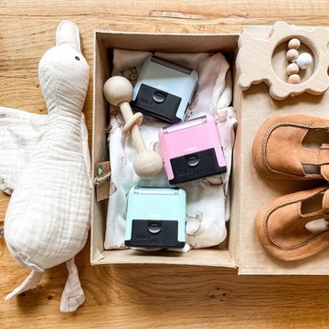 Принтер COLOP Compact PRO C30 с ластиком PASTEL PINK