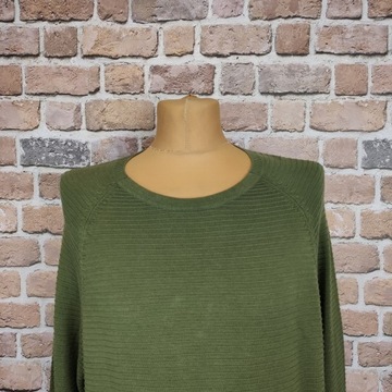 FRENCH CONNECTION SWETER PULLOVER w PRĄŻKI rozm L