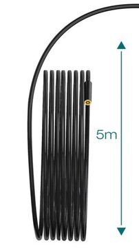 Камера для эндоскопического осмотра Inskam ALS5005 5 м 2 камеры водонепроницаемая IP67
