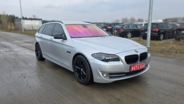 BMW Seria 5 F10-F11 Touring 535d 300KM 2011 BMW 535 automat head UP 300 koni zarejestrowana, zdjęcie 2