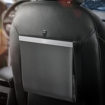 Автомобильный органайзер Baseus Large Bag, кожа, магнитный (черный)