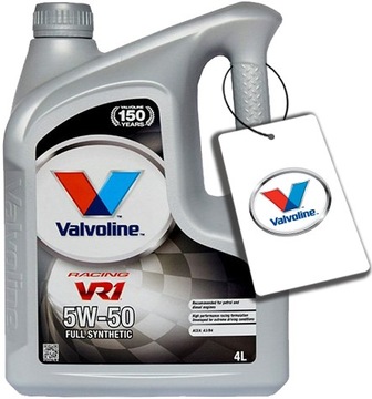 VALVOLINE VR1 RACING 5W50 4L 5W-50 + БЕСПЛАТНО