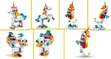 LEGO CREATOR Волшебный единорог 3 в 1 31140