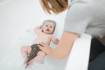 Сиденье-шезлонг для ванны ANGELCARE FIT серый