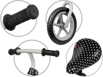 БАЛАНСОВЫЙ ВЕЛОСИПЕД KIDWELL MONDI РОЗОВЫЙ