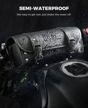 СУМКА НА ВИЛКУ ДЛЯ МОТОЦИКЛА, УНИВЕРСАЛЬНАЯ ПУ КОЖА