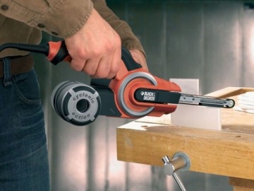 S22 BlackDecker KA902EK Электрическая ленточная напильник. 400 Вт