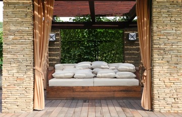 САДОВЫЕ ШТОРЫ НА люверсах 155Х240 ДЛЯ БЕСЕДКИ