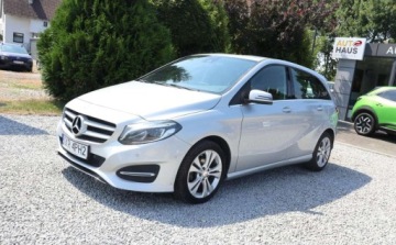 Mercedes Klasa B W246 Sports Tourer 180 CDI BlueEFFICIENCY Edition 109KM 2014 Mercedes-Benz Klasa B Tempomat, Grzane Fotele, Martwe Pole, Czujniki Pakow