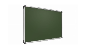 Магнитная доска для школьных мелов ЗЕЛЕНАЯ 200х100.