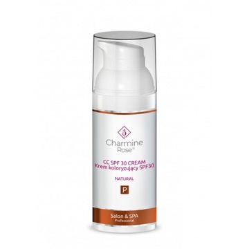 CHARMINE ROSE Krem CC SPF 30 CREAM - NATURAL 50ml