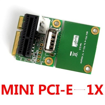 2 порта e/USB на Mini PCIe полной высоты и половинной высоты