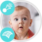 Мягкая развивающая книга для малышей Canpol контрастного цвета SENSORY TOYS