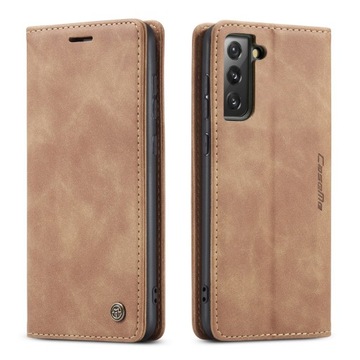 ETUI SKÓRZANE NA KLAPKĘ Z MAGNESEM DO SAMSUNG S21