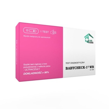 BABYCHECK-1 WB - Сверхчувствительный анализ крови на беременность