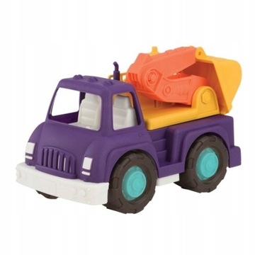 B.TOYS CIĘŻARÓWKA Z KOPARKĄ WONDER WHEELS
