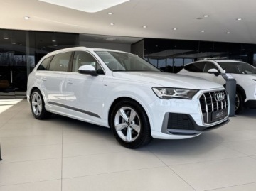 Audi Q7 II SUV Facelifting  3.0 45 TDI 231KM 2022 Audi Q7 S Line Quattro Regulowane zawieszenie CarPlayAndroid Auto LED, zdjęcie 4
