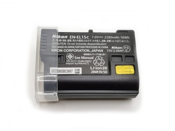 ORYGINALNY NOWY AKUMULATOR BATERIA NIKON EN-EL15c 2280 mAh