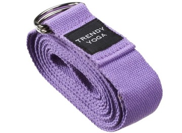 Pasek do jogi ćwiczeń Yoga szeroki pas belt mocny