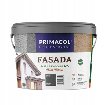 Farba fasadowa ECO PRIMACOL Grafitowy 4,5L