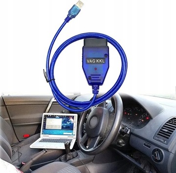 ИНТЕРФЕЙСНЫЙ ДИАГНОСТИЧЕСКИЙ ТЕСТЕР VAG COM KKL OBD2 VW SEAT AUDI SKODA
