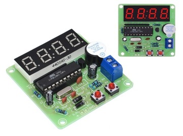 Zestaw Kit cyfrowy 4-bitowy zegar AT89C2051 DIY