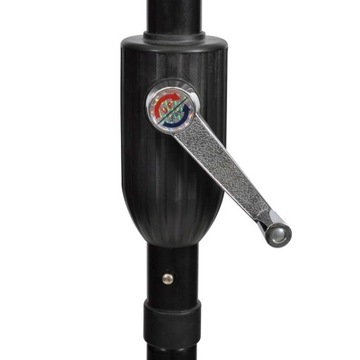 Prostokątny parasol ogrodowy, biały, 200x300 cm