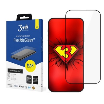 Szkło na iPhone 14 Pro Max 3mk FlexibleGlass MAX