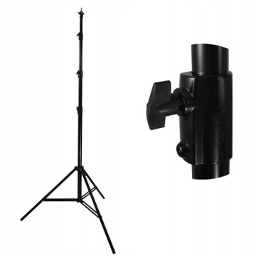 Studyjny statyw oświetleniowy AIR 136-350cm +gwint