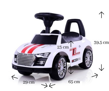 Milly Mally Vehicle Racer Белый