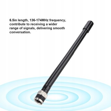 СПИРАЛЬНАЯ АНТЕННА VHF BNC 136-174 МГц ДЛЯ ICOM IC V8