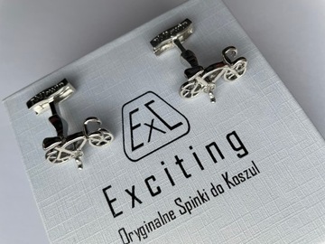 Запонки для рубашек EXC Spirit Level Синий Spirit Level в футляре