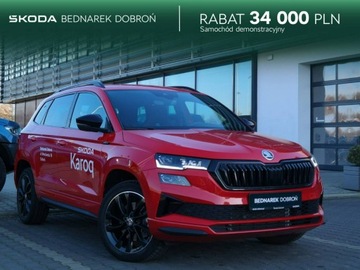 Skoda Karoq Crossover Facelifting 1.5 TSI ACT 150KM 2024 Škoda Karoq Skoda Karoq Sportline 1.5 TSI 150 KM