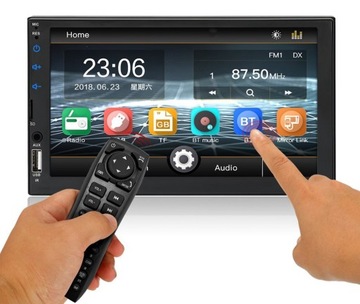 АВТОМОБИЛЬНЫЙ РАДИО 2DIN 7 ДЮЙМОВ USB AUX BT